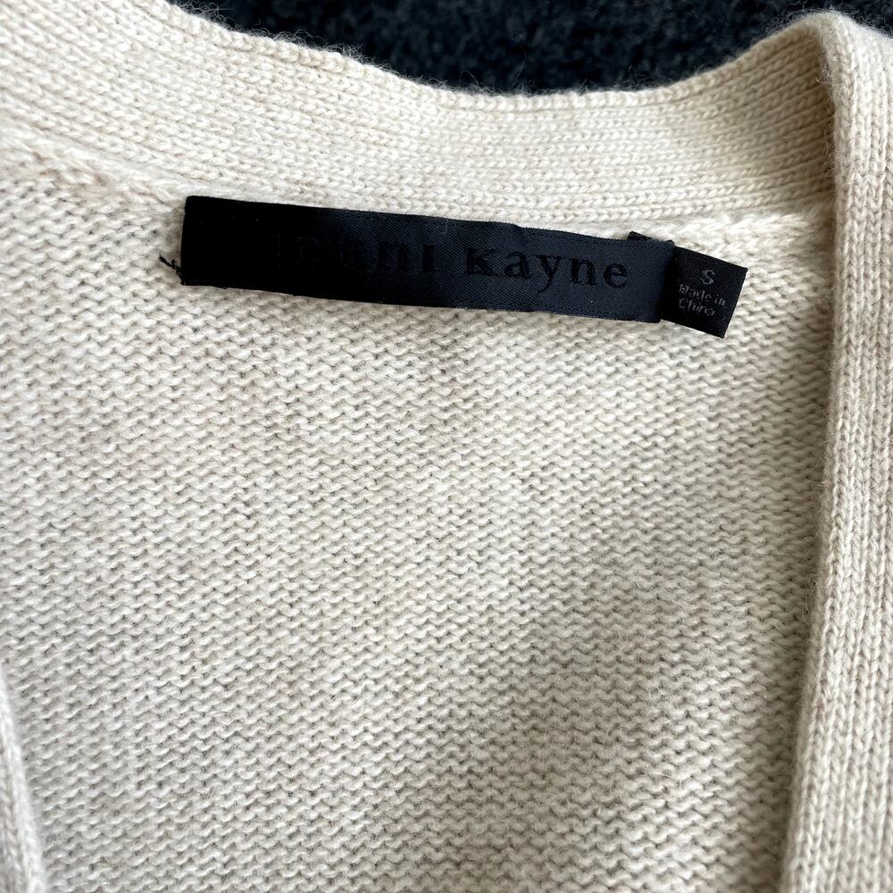 Jenni Kayne Everyday Cardigan Oatmeal Wool Cashmere Small - Picture 5 of 15